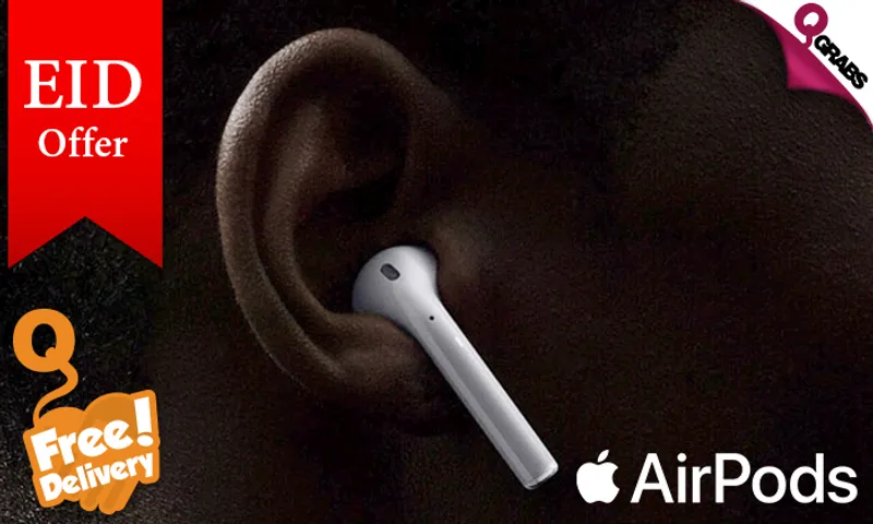 Eid Offer - Apple Wireless AirPods with Charging Case!